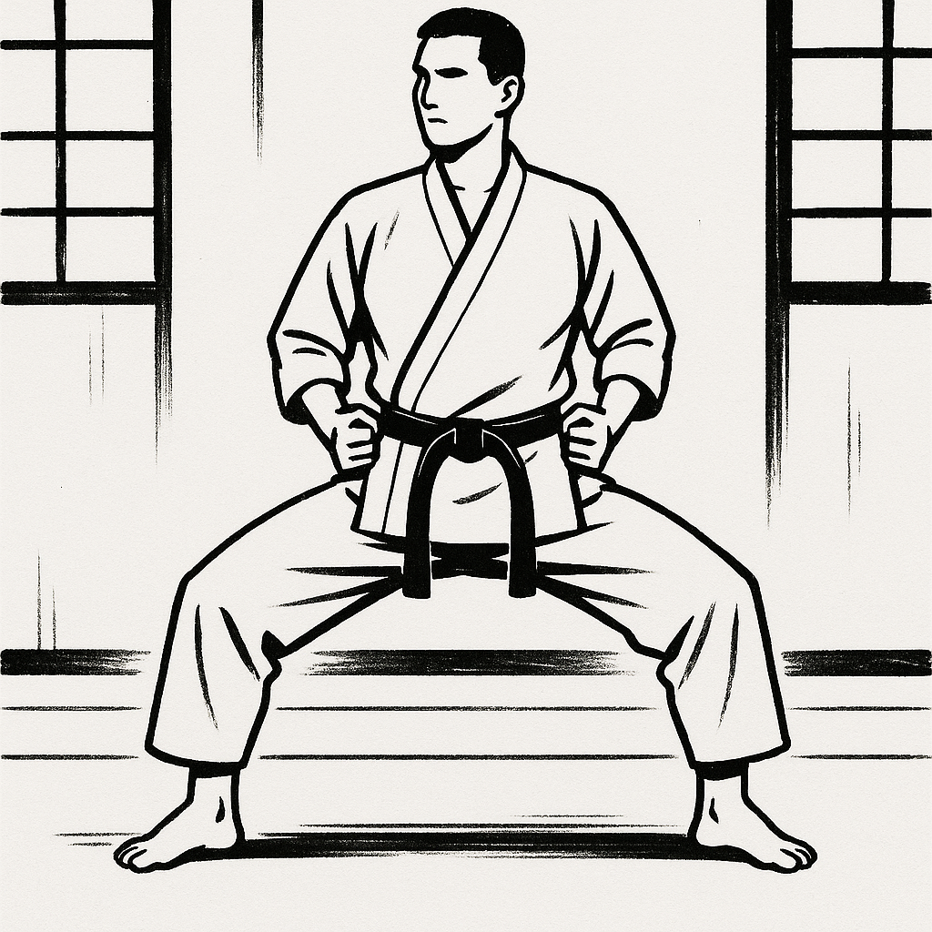 Illustration Kiba-dachi